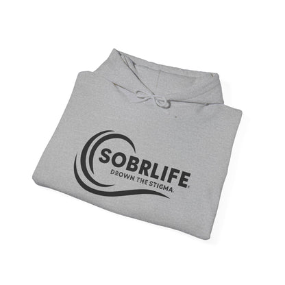 SOBRLIFE Unisex Hoodie - Black Logo