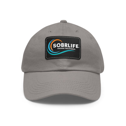SOBRLIFE Dad Hat with Leather Patch