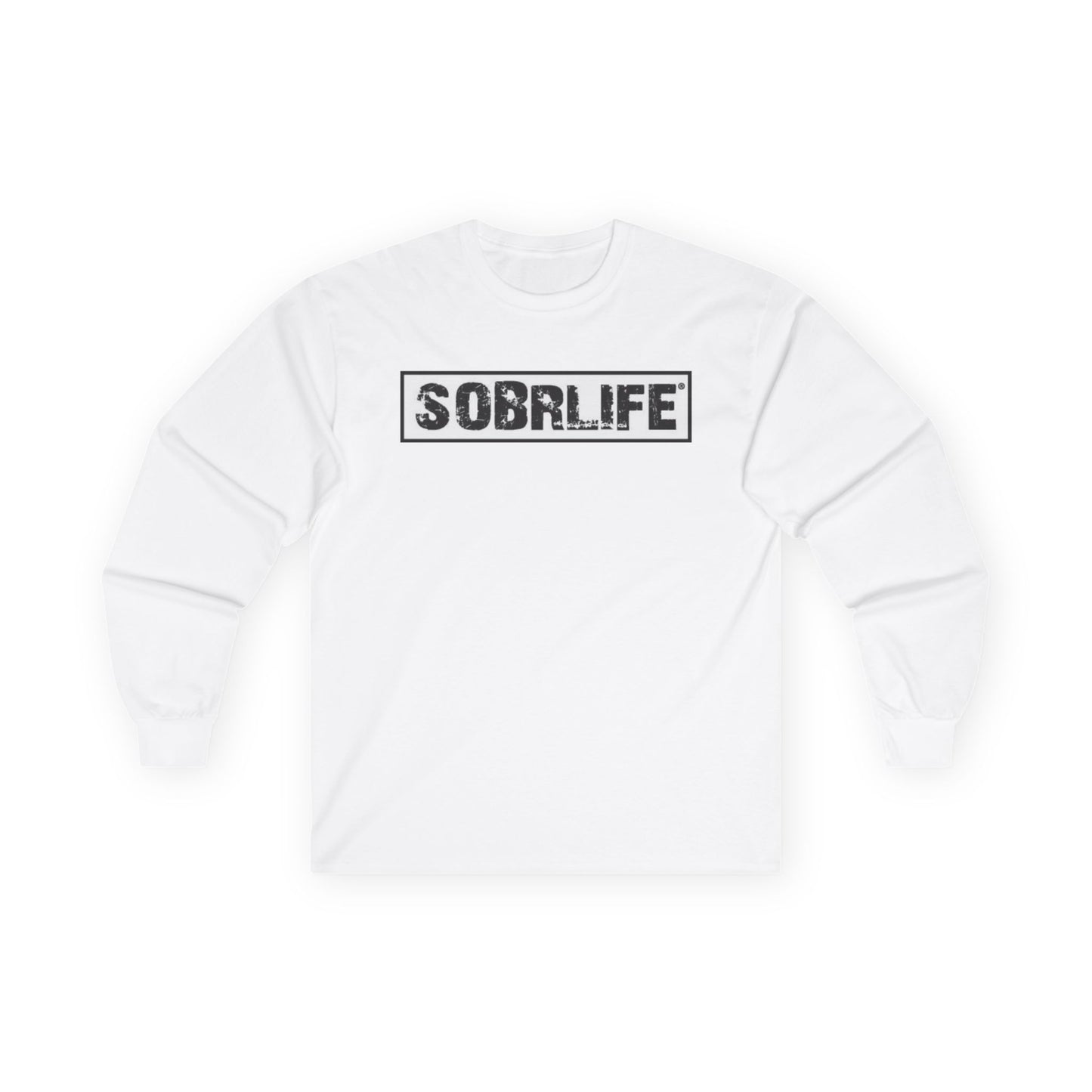 SOBRLIFE Unisex Long Sleeve Tee, Casual Wear, Gift for Friends, Everyday Comfort, Perfect for All Seasons, Street Style