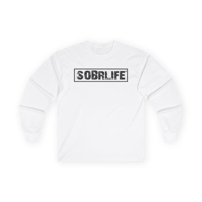 SOBRLIFE Unisex Long Sleeve Tee, Casual Wear, Gift for Friends, Everyday Comfort, Perfect for All Seasons, Street Style