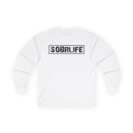 SOBRLIFE Unisex Long Sleeve Tee, Casual Wear, Gift for Friends, Everyday Comfort, Perfect for All Seasons, Street Style