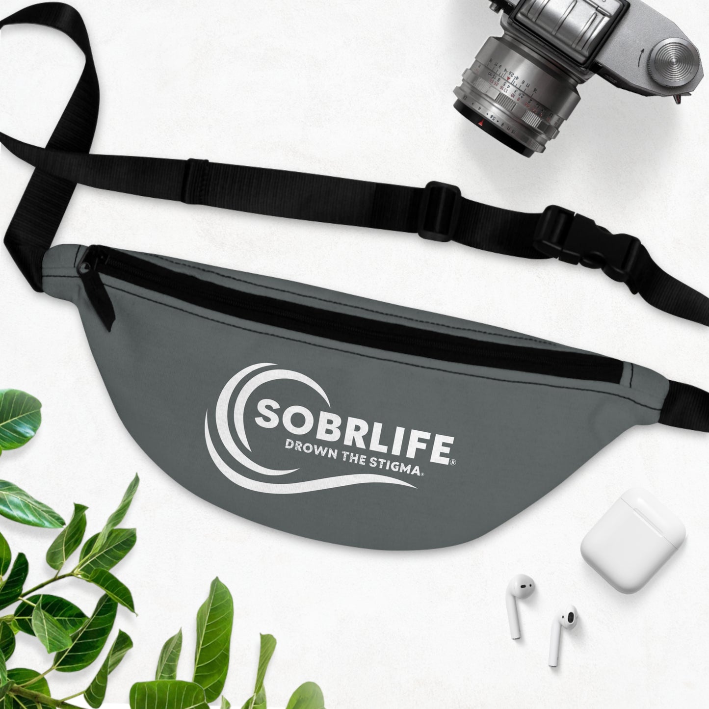 SOBRLIFE Fanny Pack - Gray