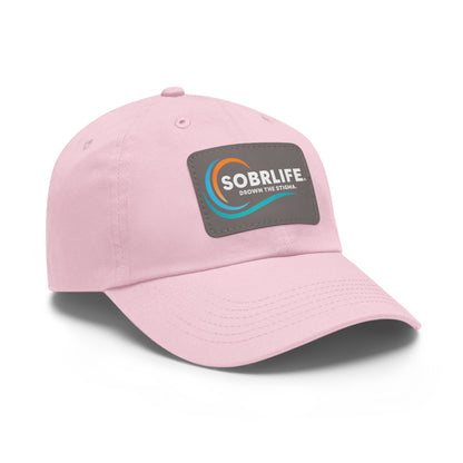 SOBRLIFE Dad Hat with Leather Patch