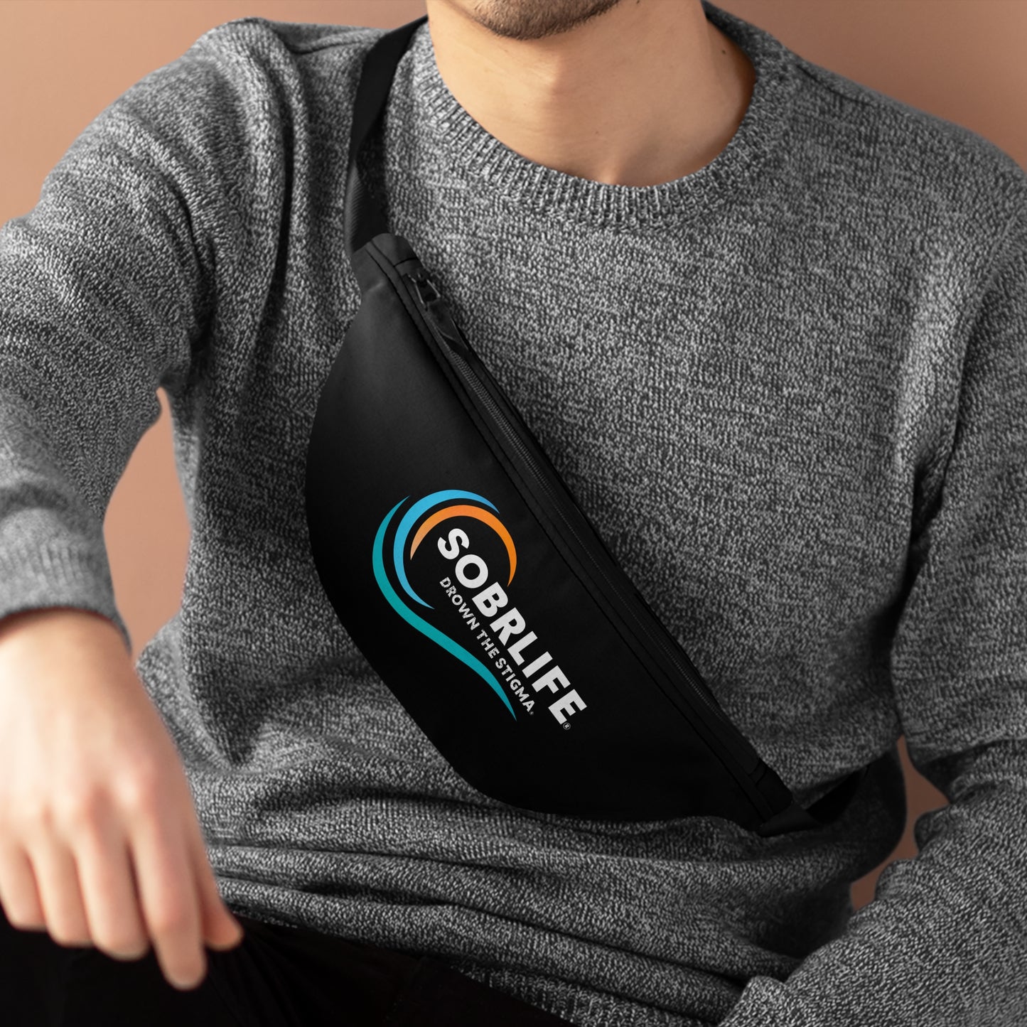 SOBRLIFE Fanny Pack - Black