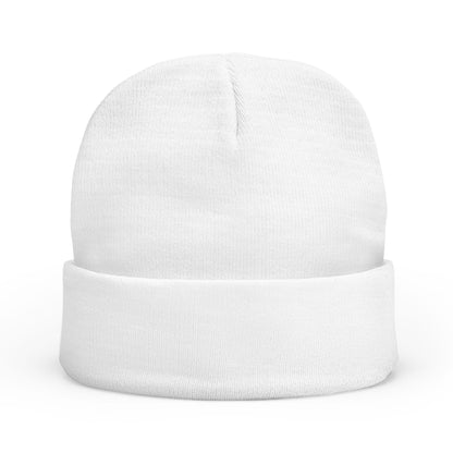 SOBRLIFE Embroidered Knit Beanie - Black Logo