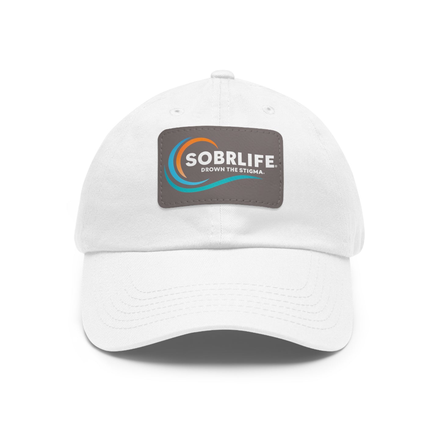 SOBRLIFE Dad Hat with Leather Patch