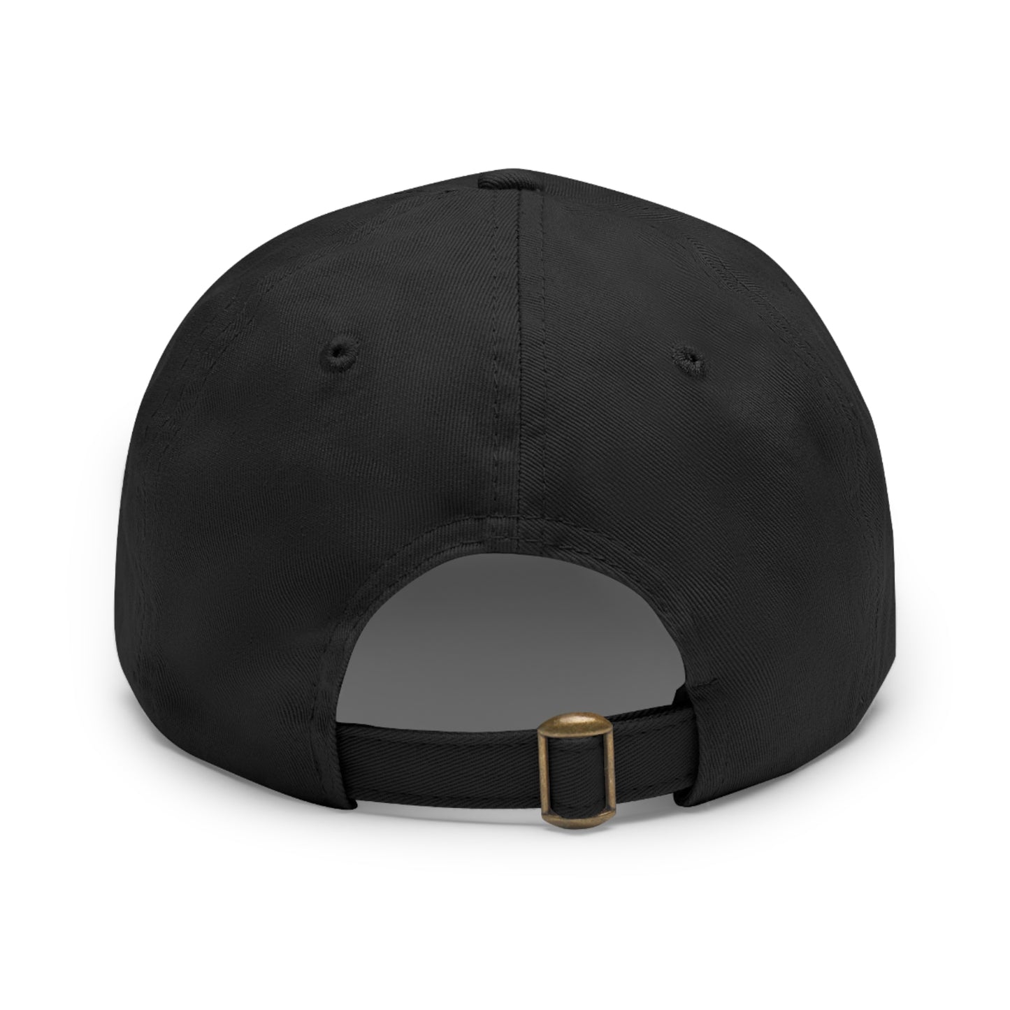 SOBRLIFE Dad Hat with Leather Patch - White Logo