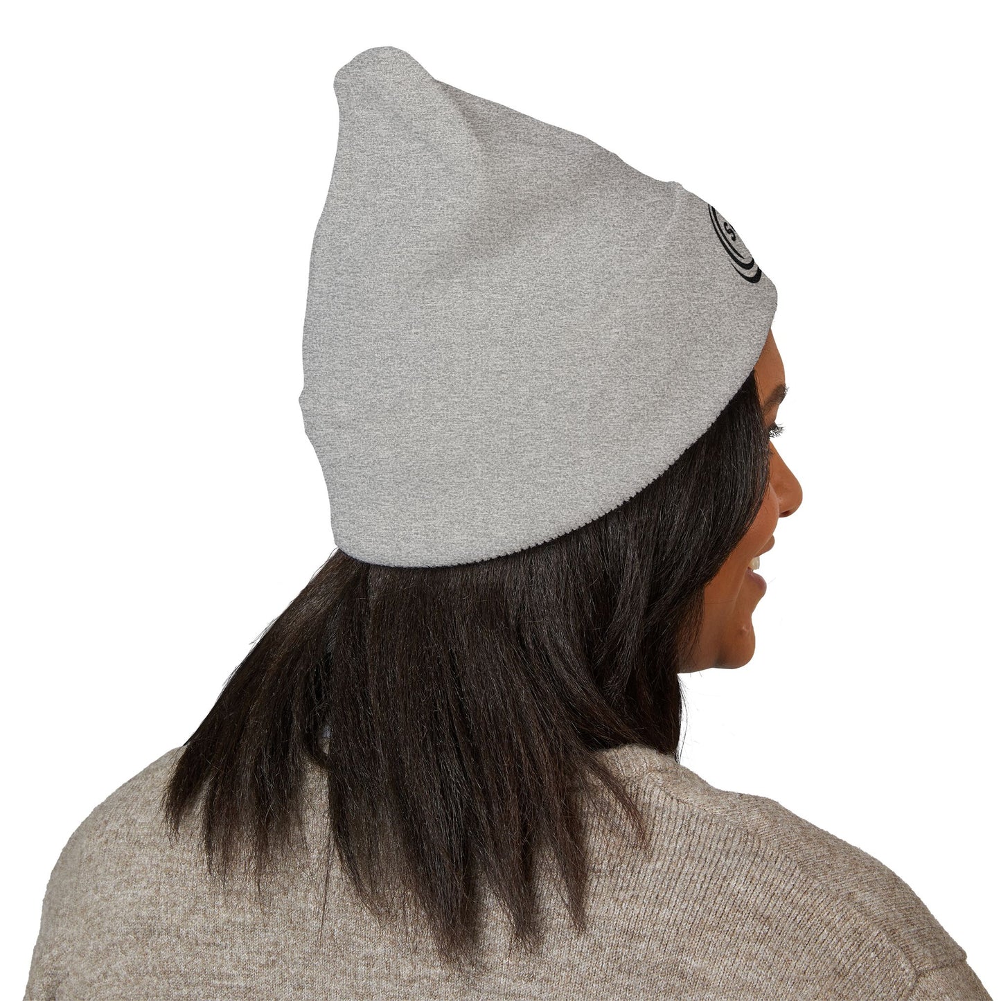 SOBRLIFE Embroidered Classic Cuffed Beanie - Keep Warm & Drown the Stigma