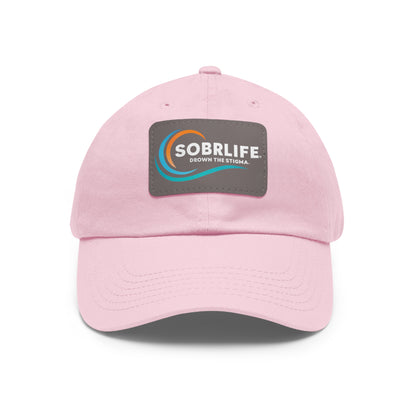 SOBRLIFE Dad Hat with Leather Patch