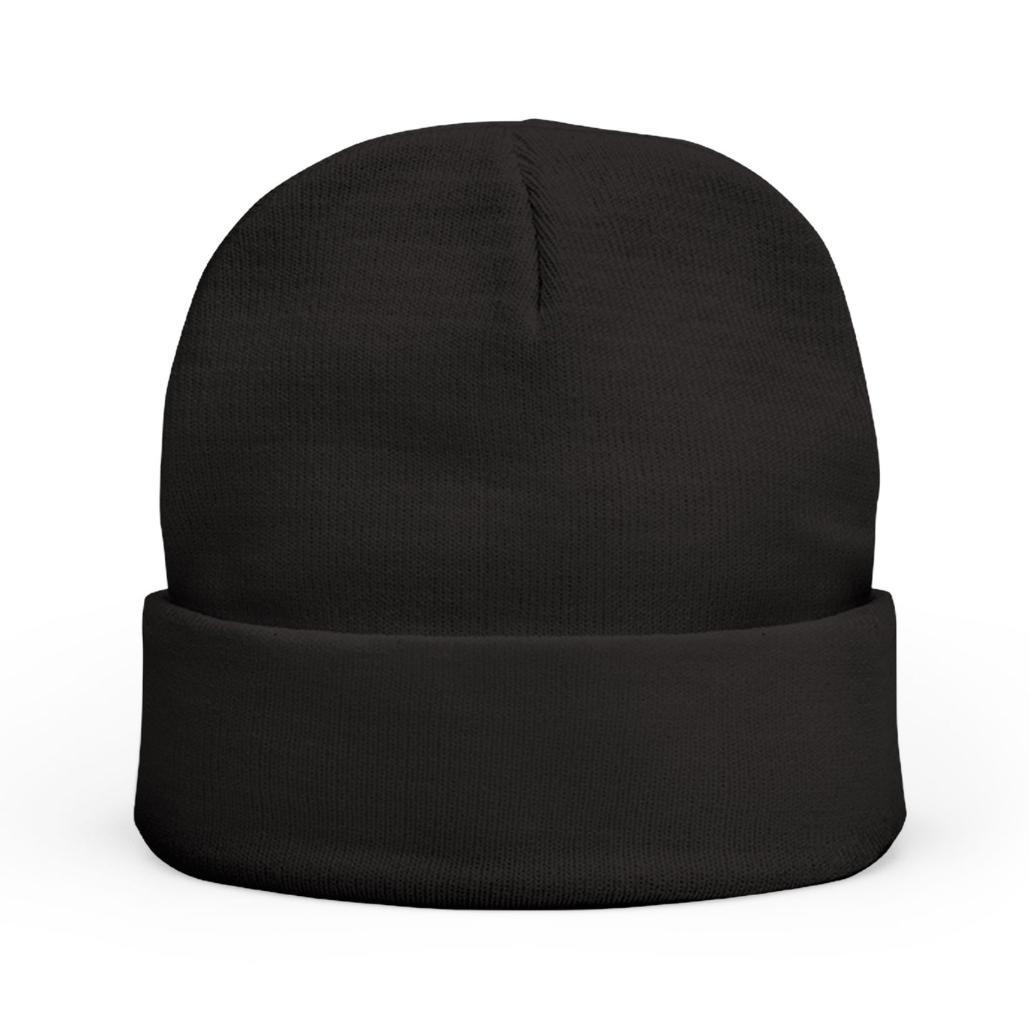 SOBRLIFE Embroidered Knit Beanie - White Logo