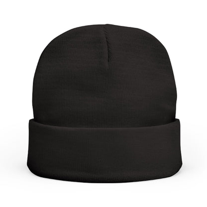 SOBRLIFE Embroidered Knit Beanie - White Logo