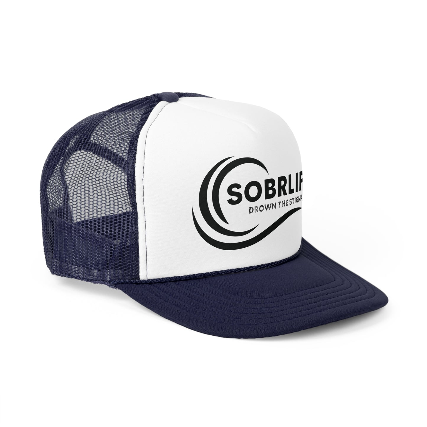 SOBRLIFE Trucker Cap - Black Logo