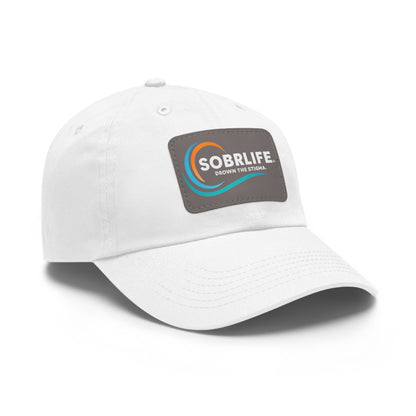 SOBRLIFE Dad Hat with Leather Patch