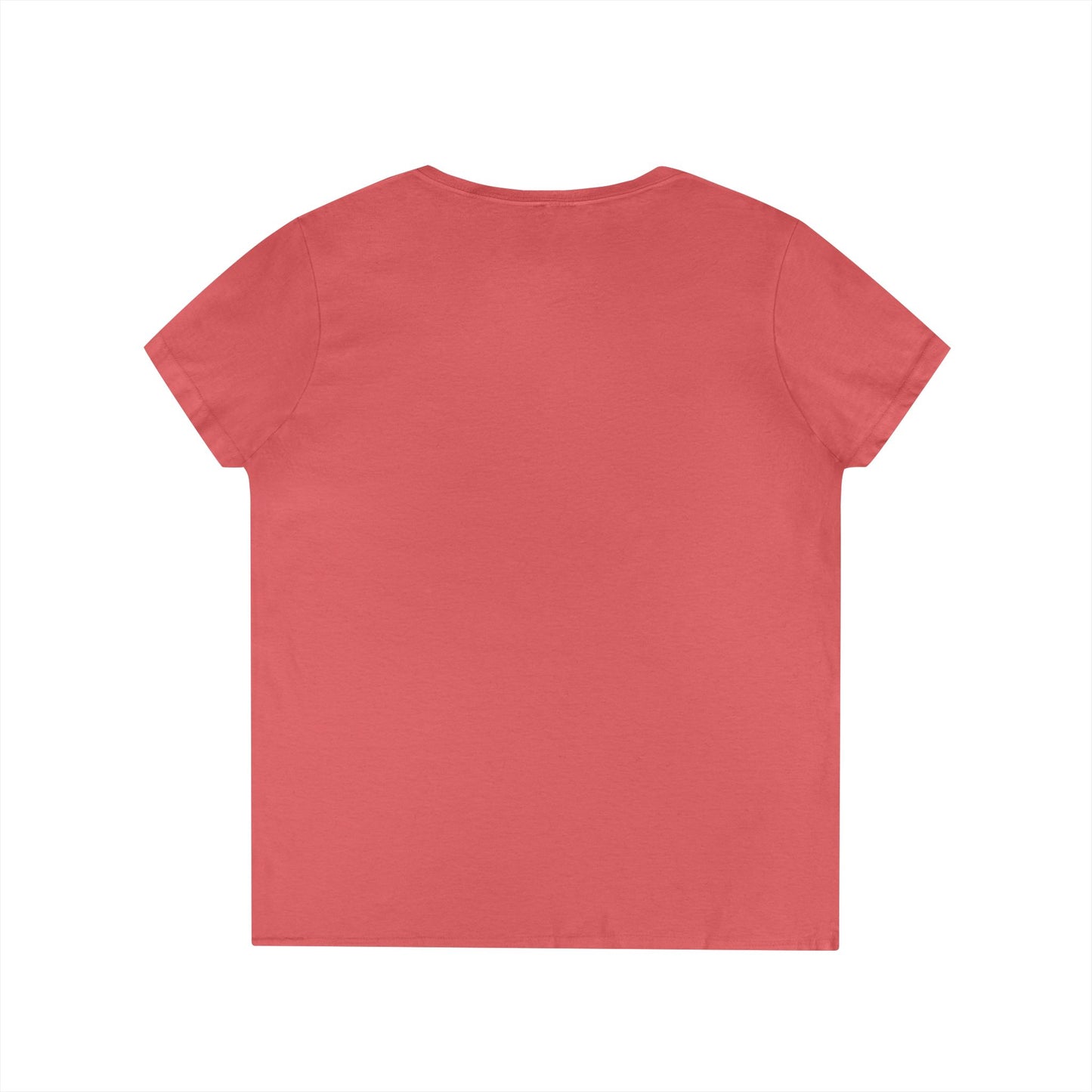 SOBRLIFE Ladies' V-Neck T-Shirt - White Logo