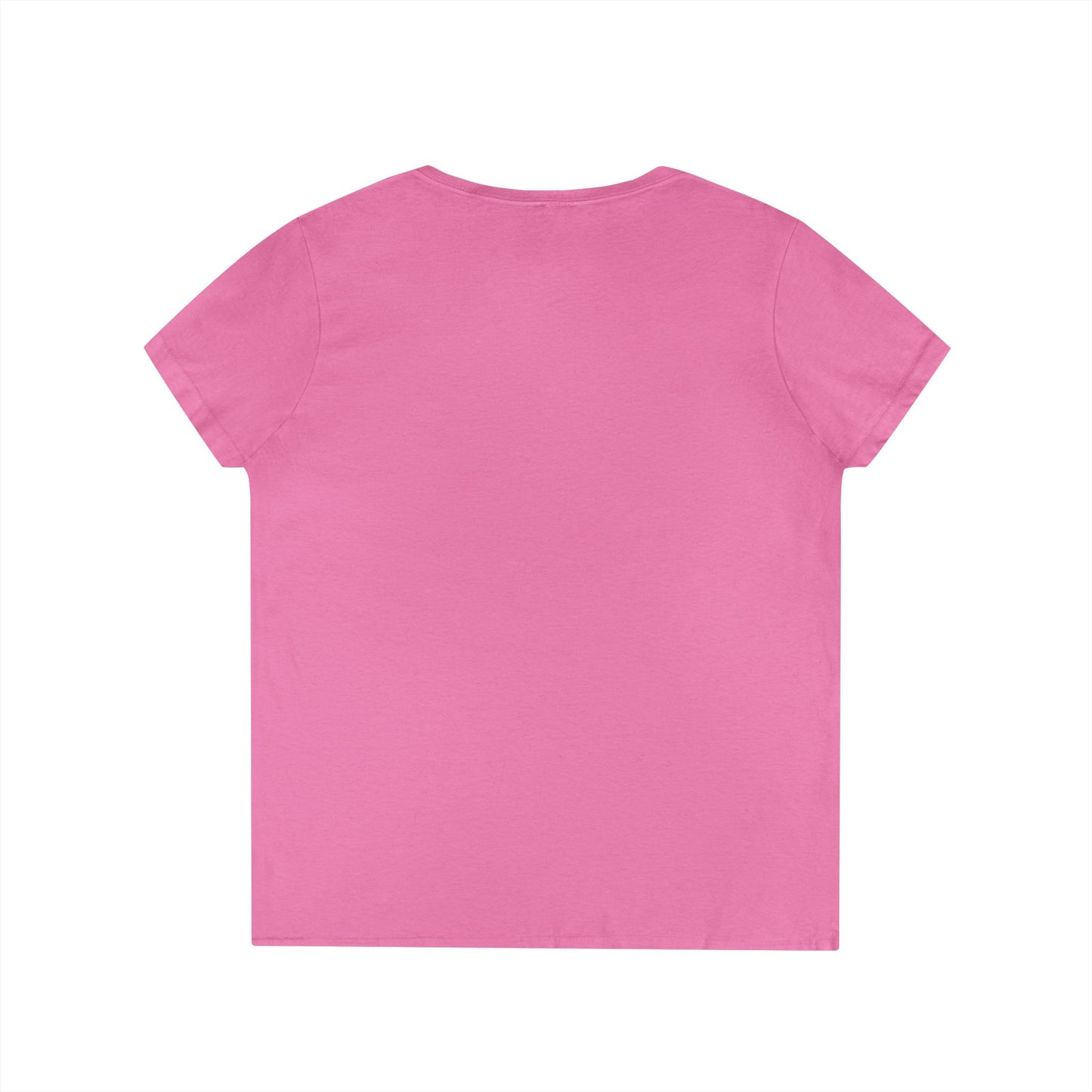 SOBRLIFE Ladies' V-Neck T-Shirt - White Logo