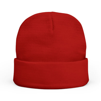 SOBRLIFE Embroidered Knit Beanie - White Logo