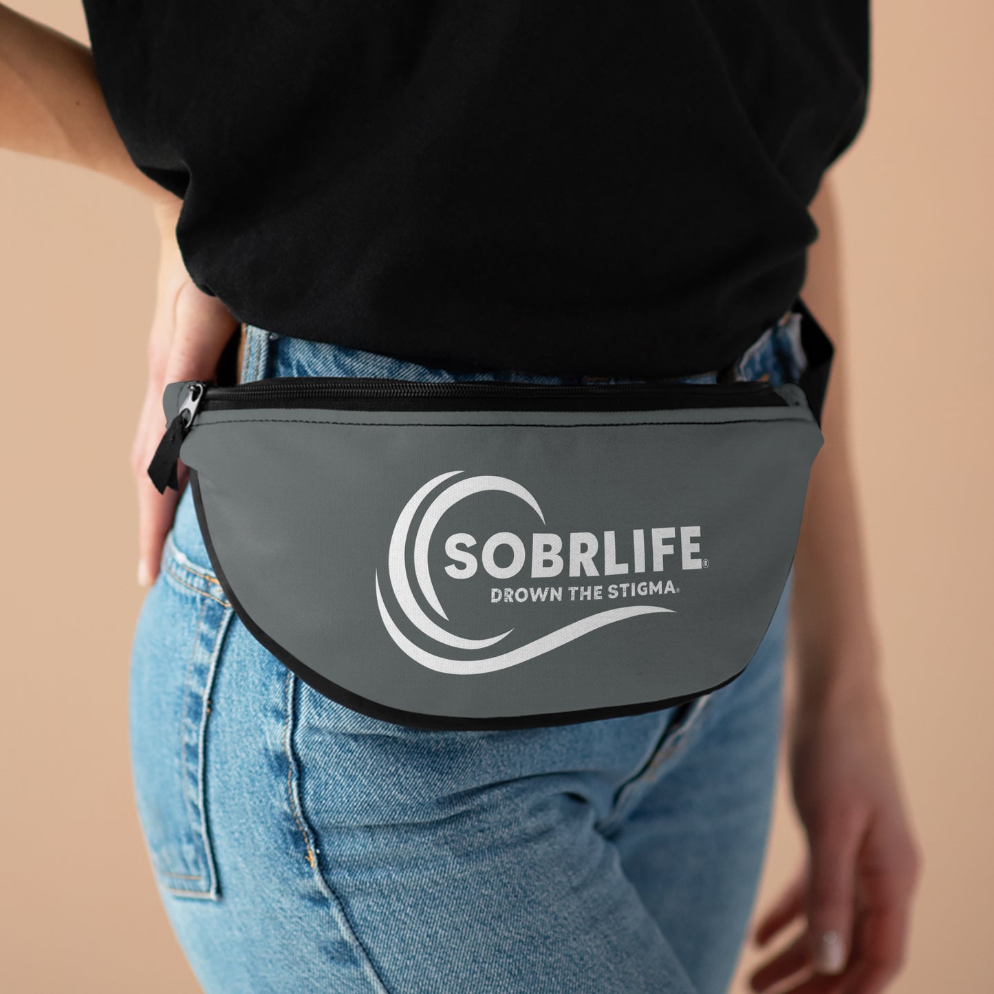 SOBRLIFE Fanny Pack - Gray