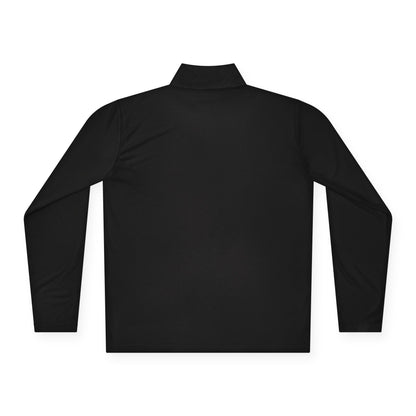 SOBRLIFE Unisex Quarter-Zip Pullover – White Logo