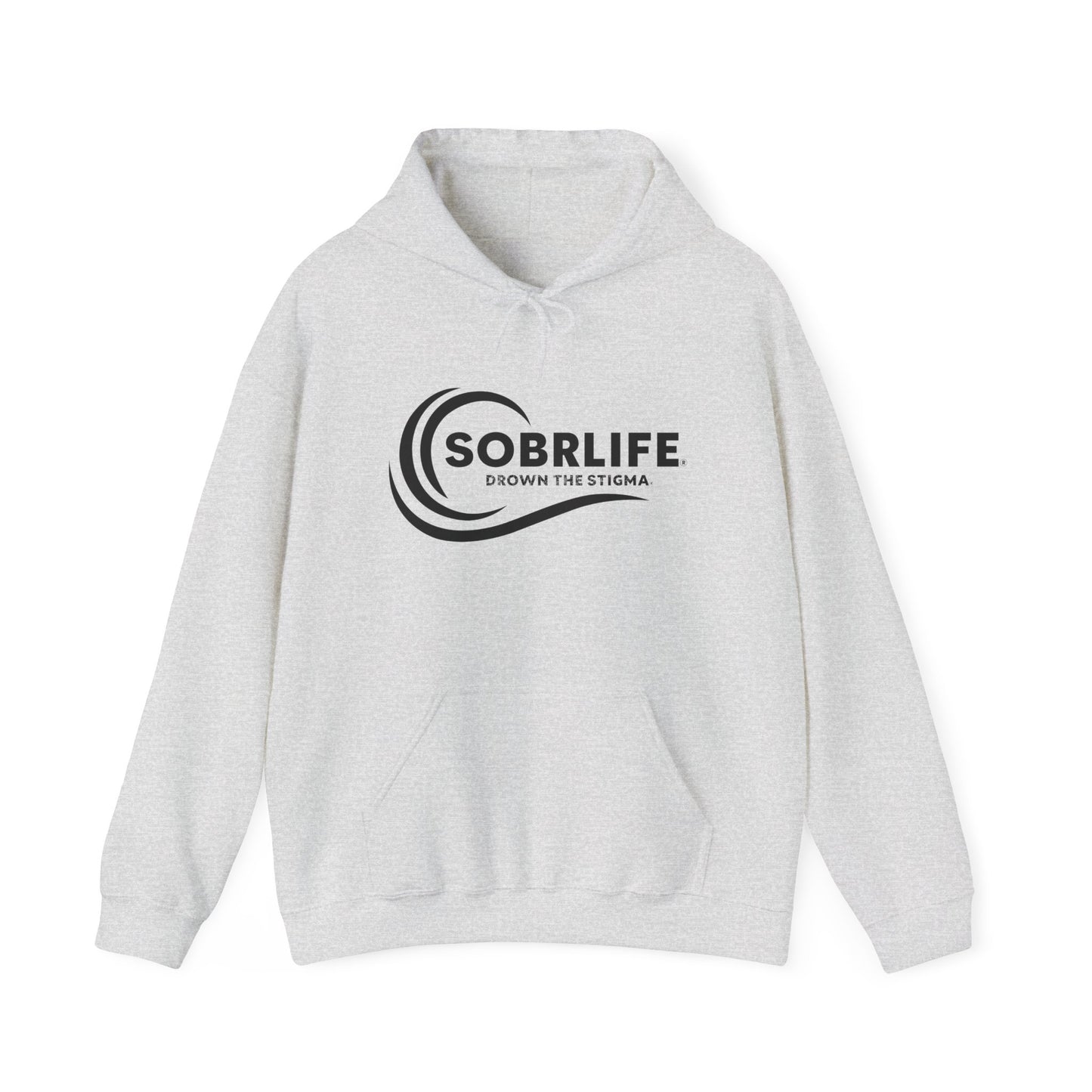 SOBRLIFE Unisex Hoodie - Black Logo
