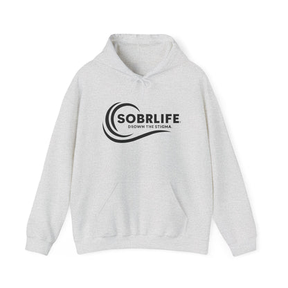 SOBRLIFE Unisex Hoodie - Black Logo
