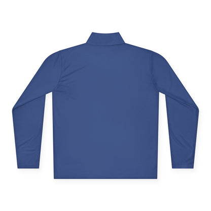 SOBRLIFE Unisex Quarter-Zip Pullover – White Logo