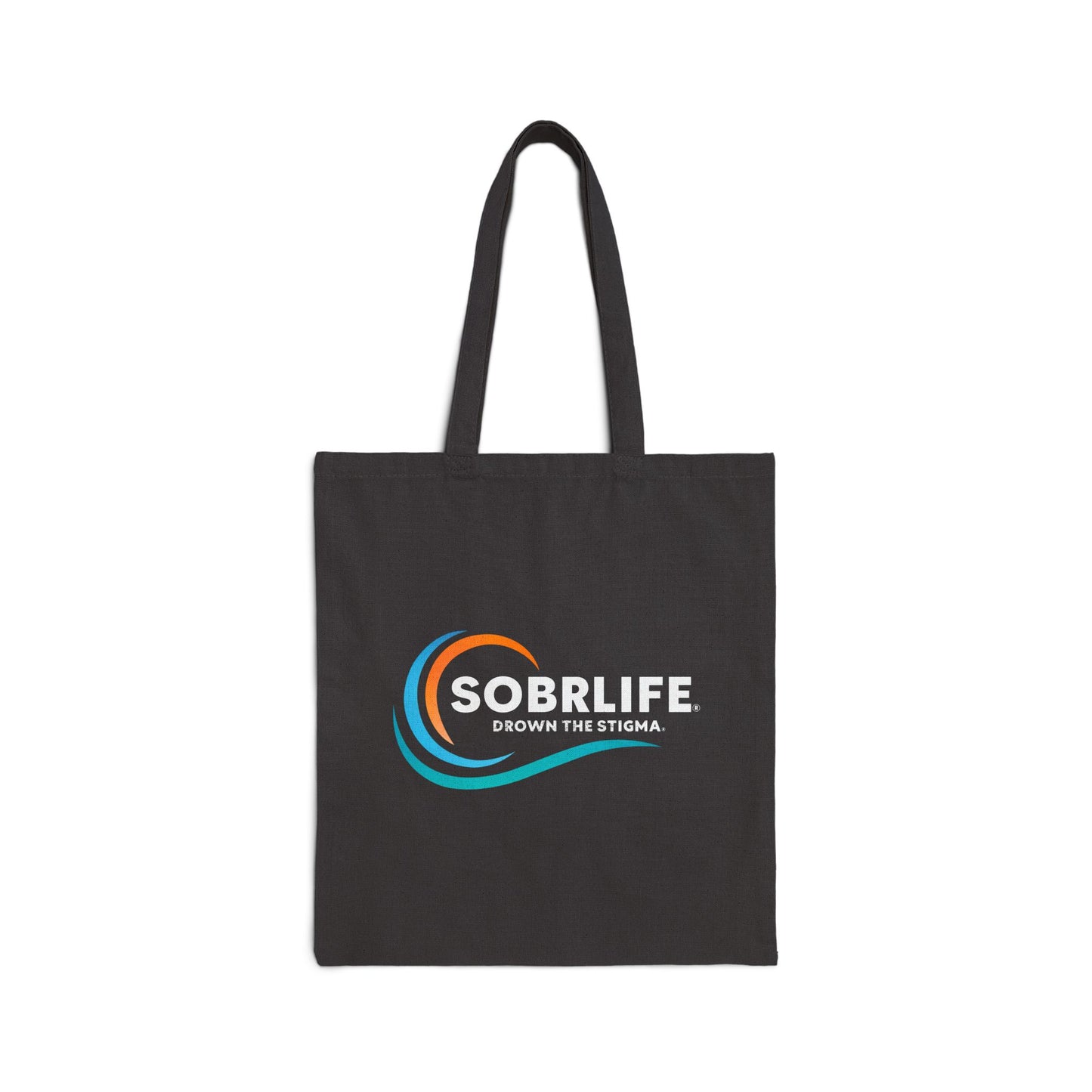 SOBRLIFE Cotton Canvas Tote Bag - Drown the Stigma