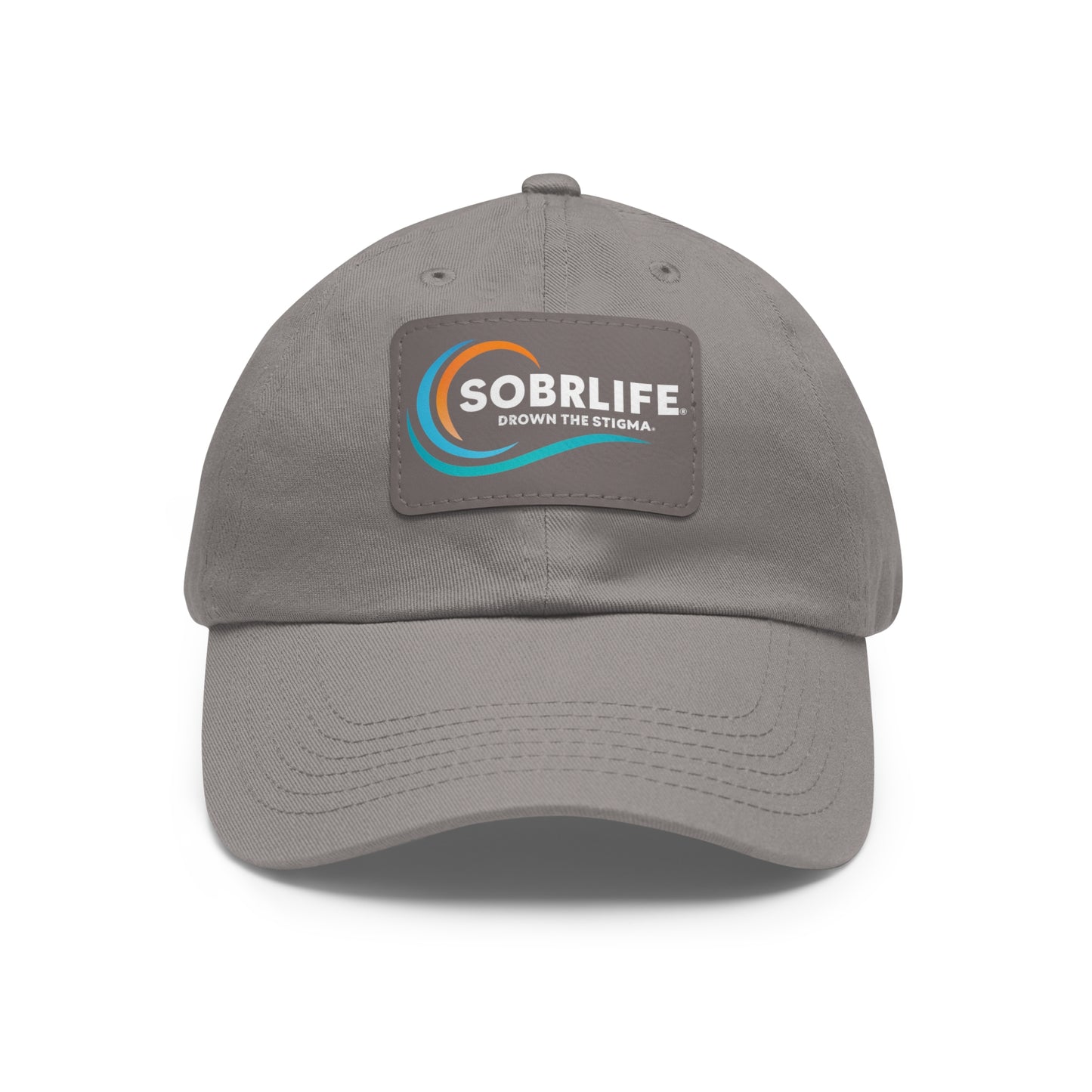 SOBRLIFE Dad Hat with Leather Patch