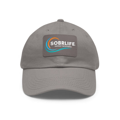 SOBRLIFE Dad Hat with Leather Patch