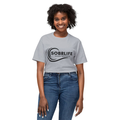 SOBRLIFE Unisex Cotton T-Shirt - Drown the Stigma