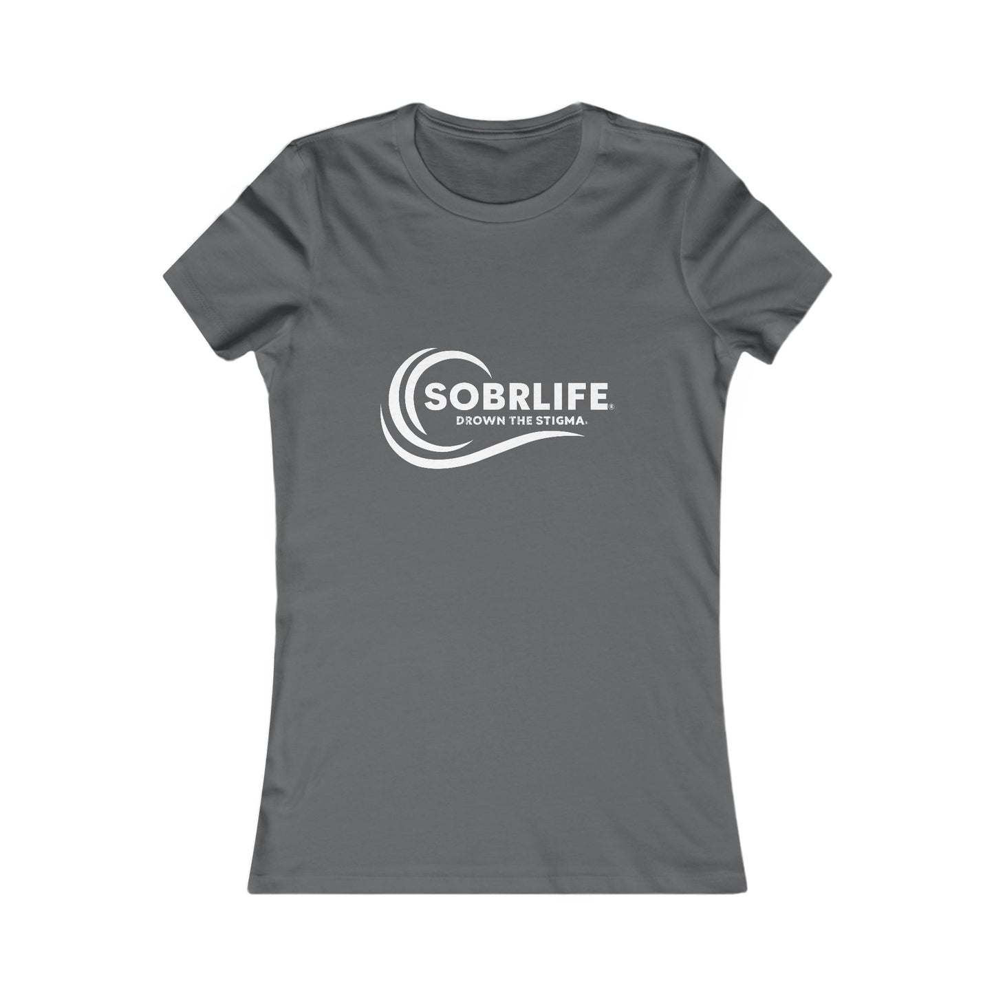 SOBRLIFE Woman's Casual Tee - Drown the Stigma