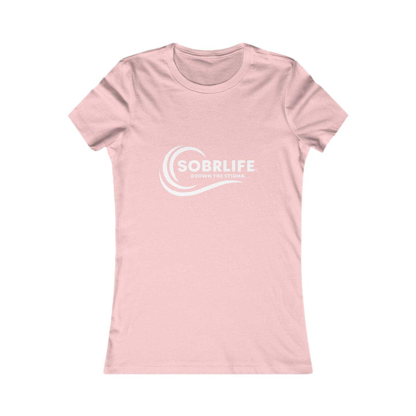 SOBRLIFE Woman's Casual Tee - Drown the Stigma