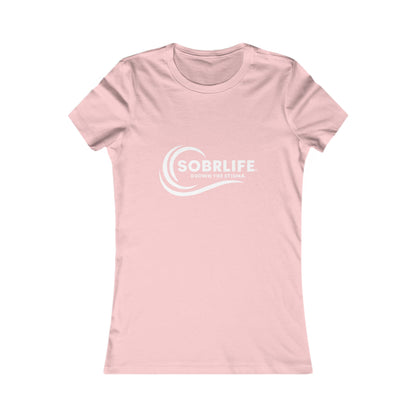 SOBRLIFE Woman's Casual Tee - Drown the Stigma