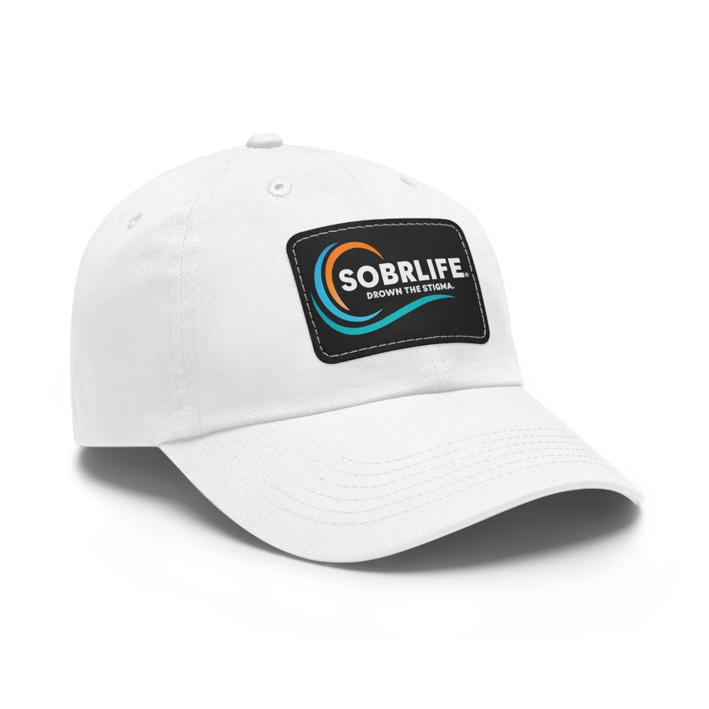 SOBRLIFE Dad Hat with Leather Patch