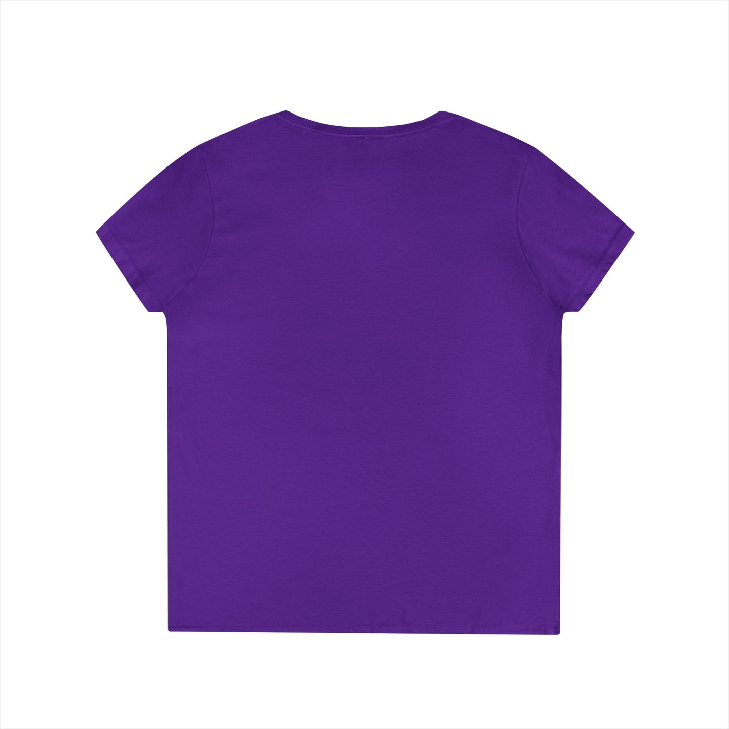 SOBRLIFE Ladies' V-Neck T-Shirt - White Logo