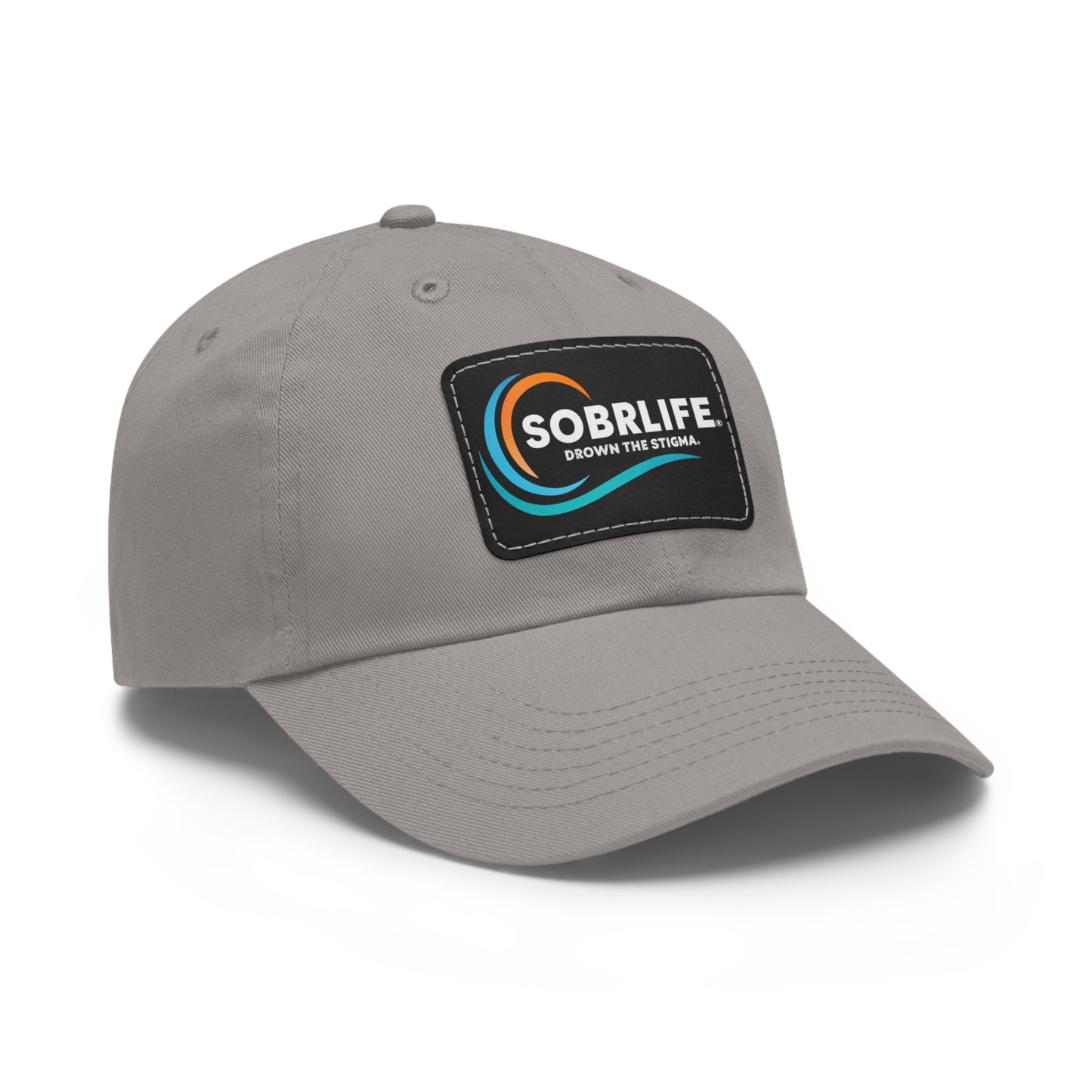 SOBRLIFE Dad Hat with Leather Patch