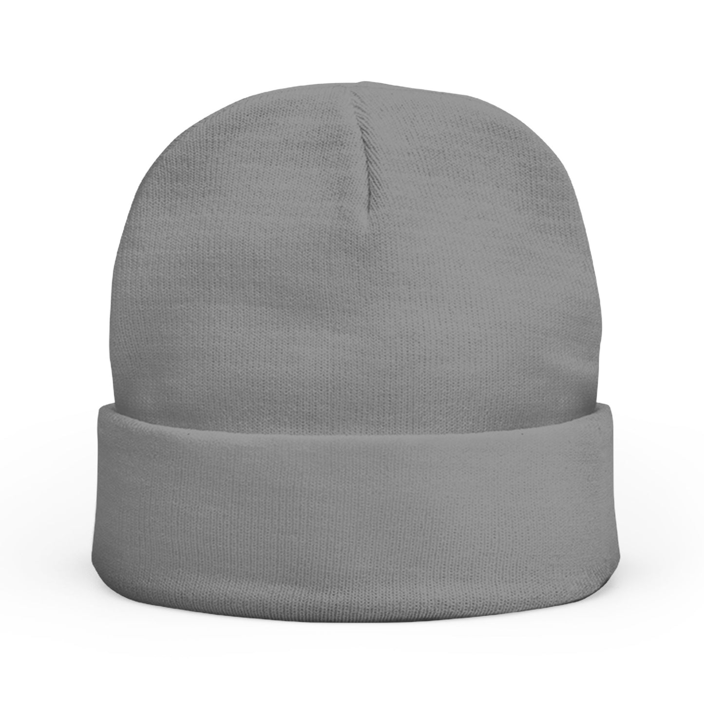 SOBRLIFE Embroidered Knit Beanie - White Logo