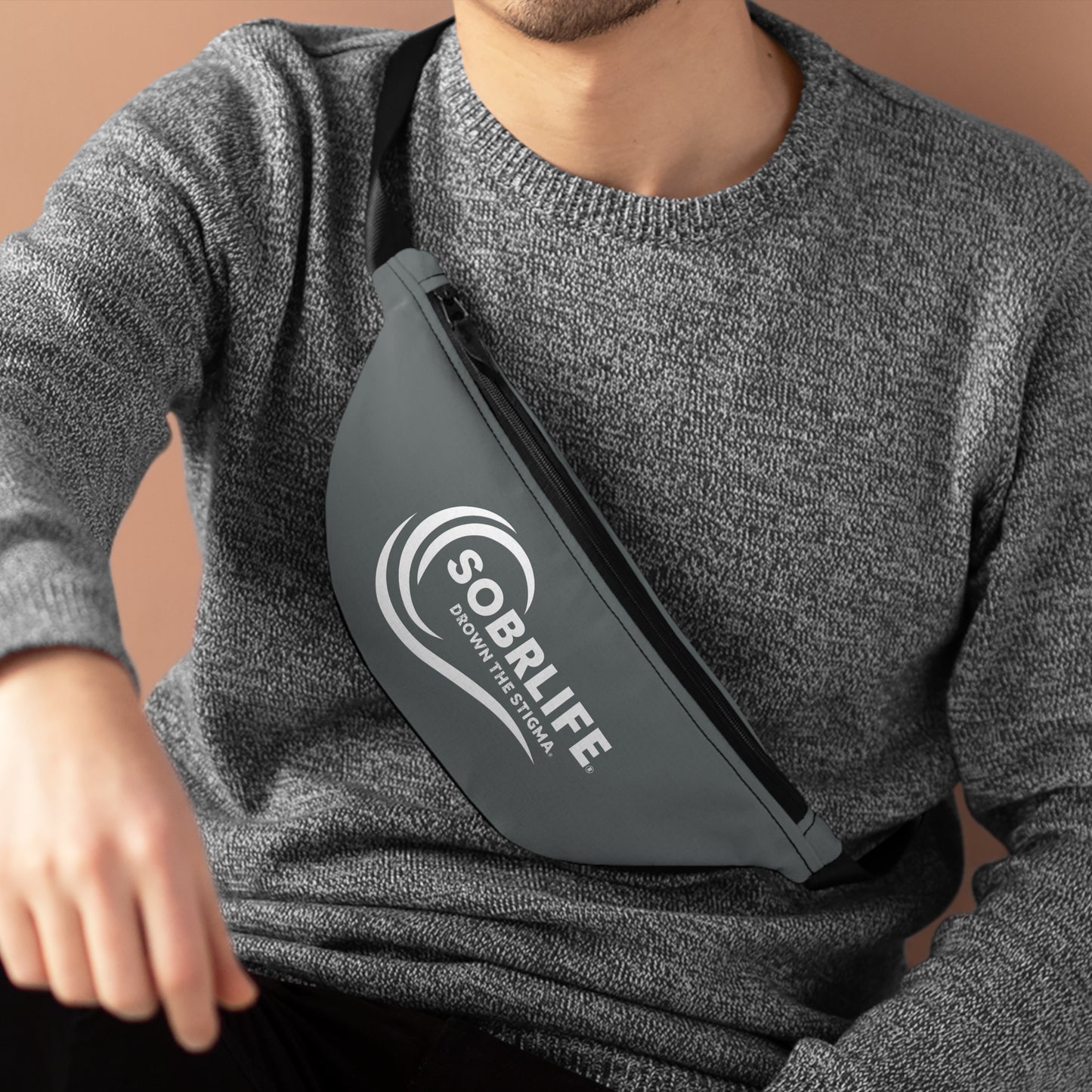 SOBRLIFE Fanny Pack - Gray