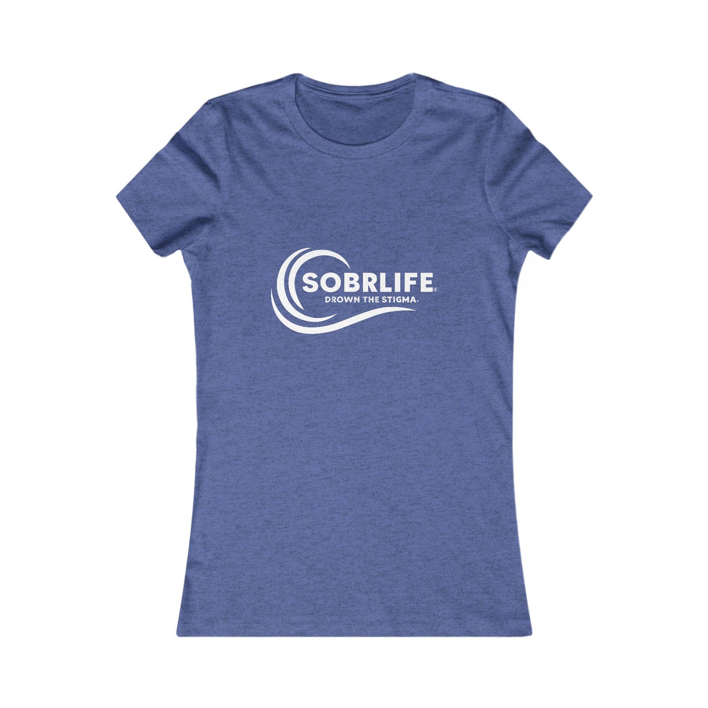 SOBRLIFE Woman's Casual Tee - Drown the Stigma