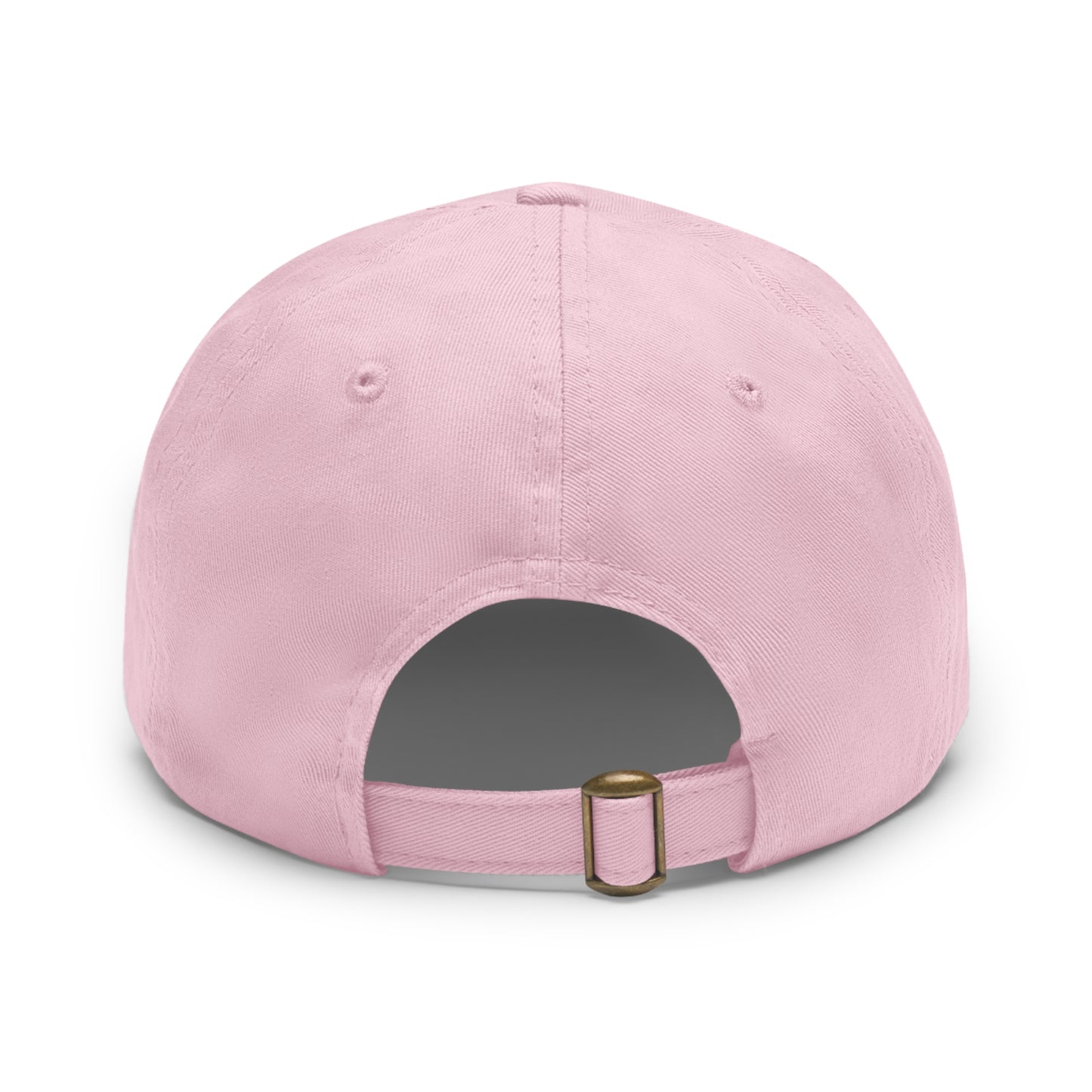 SOBRLIFE Dad Hat with Leather Patch - White Logo