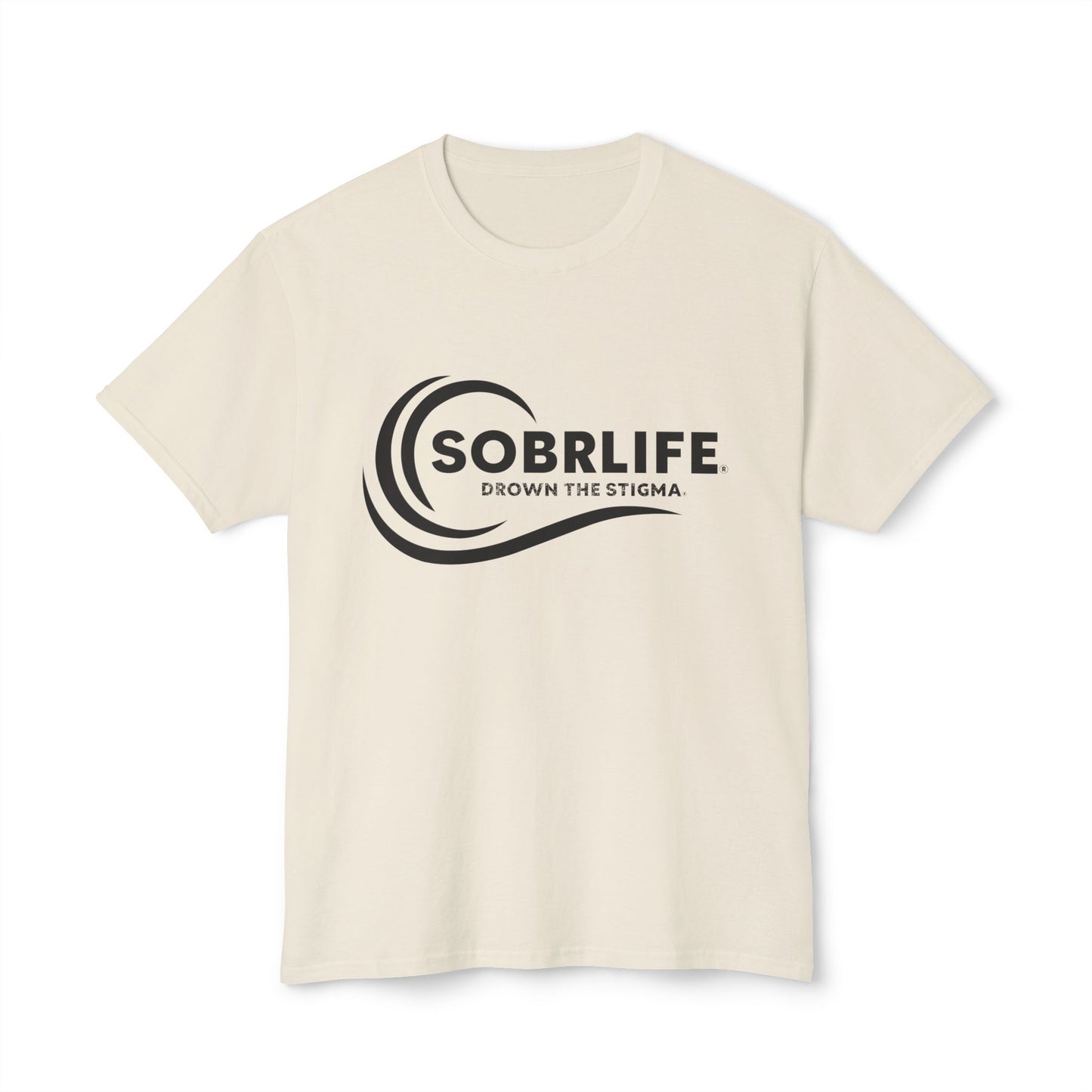 SOBRLIFE Unisex Cotton T-Shirt - Drown the Stigma