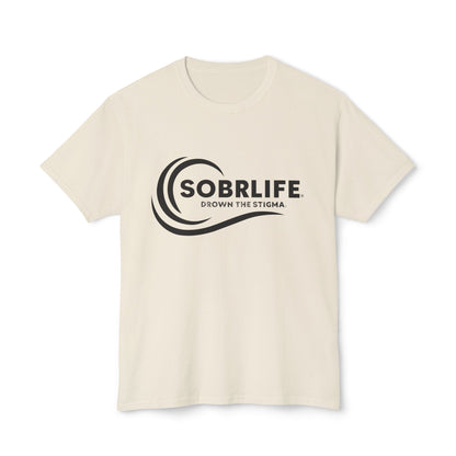 SOBRLIFE Unisex Cotton T-Shirt - Drown the Stigma