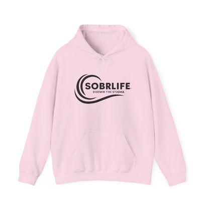 SOBRLIFE Unisex Hoodie - Black Logo