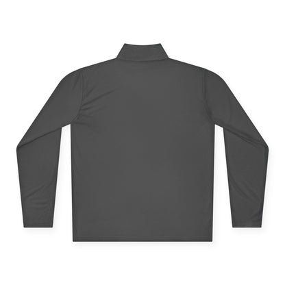 SOBRLIFE Unisex Quarter-Zip Pullover – White Logo