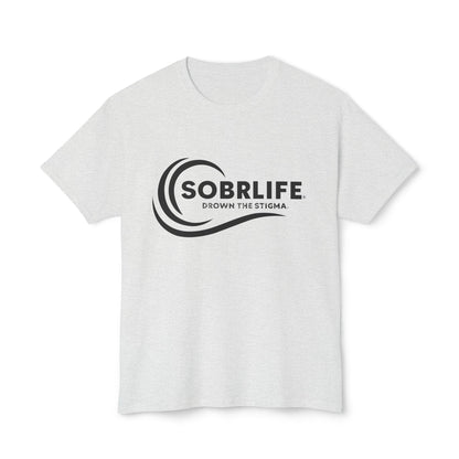 SOBRLIFE Unisex Cotton T-Shirt - Drown the Stigma