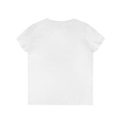 SOBRLIFE Drown the Stigma Ladies' V-Neck T-Shirt - Full Color Logo