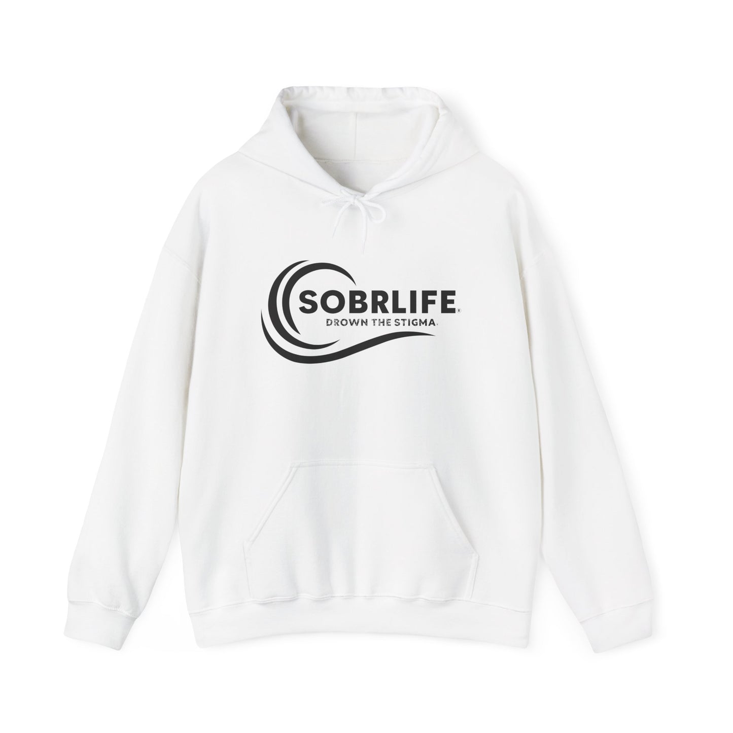 SOBRLIFE Unisex Hoodie - Black Logo