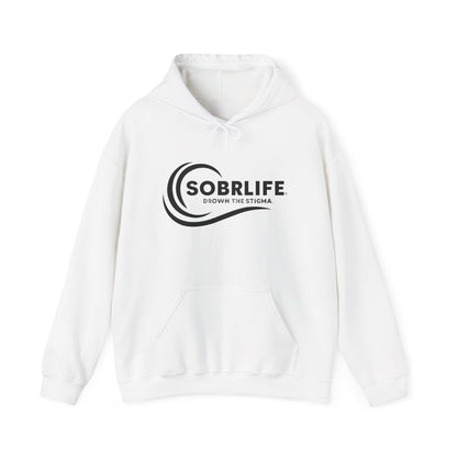 SOBRLIFE Unisex Hoodie - Black Logo