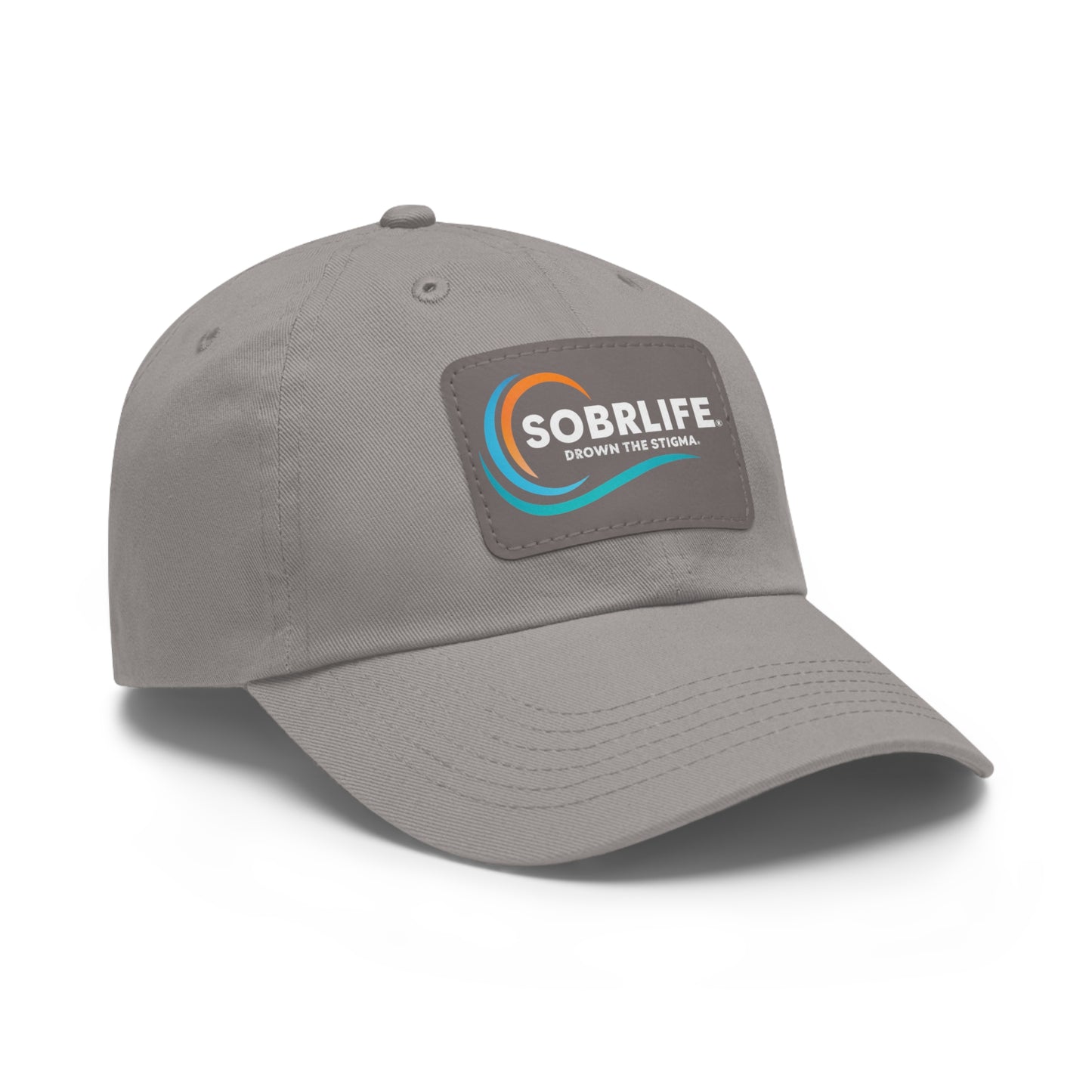 SOBRLIFE Dad Hat with Leather Patch