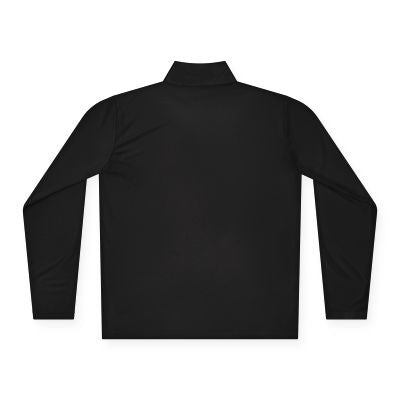 Black Sober Quarter-Zip Pullover | Recovery Clothing for the Clean Life