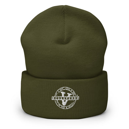 Soberverse Cuffed Beanie